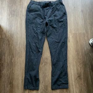 Outerknown Mens Pull On Pants Hemp Blend M